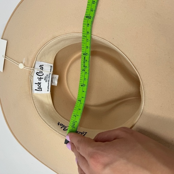 Lack of Color Creamy Tan Rancher Hat New with Tags - Picture 10 of 12